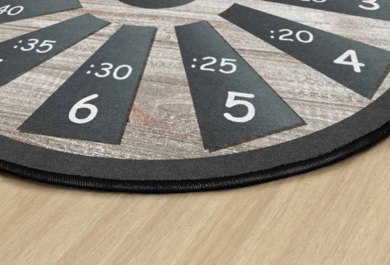 What Time Windmill Gray 6' Rnd