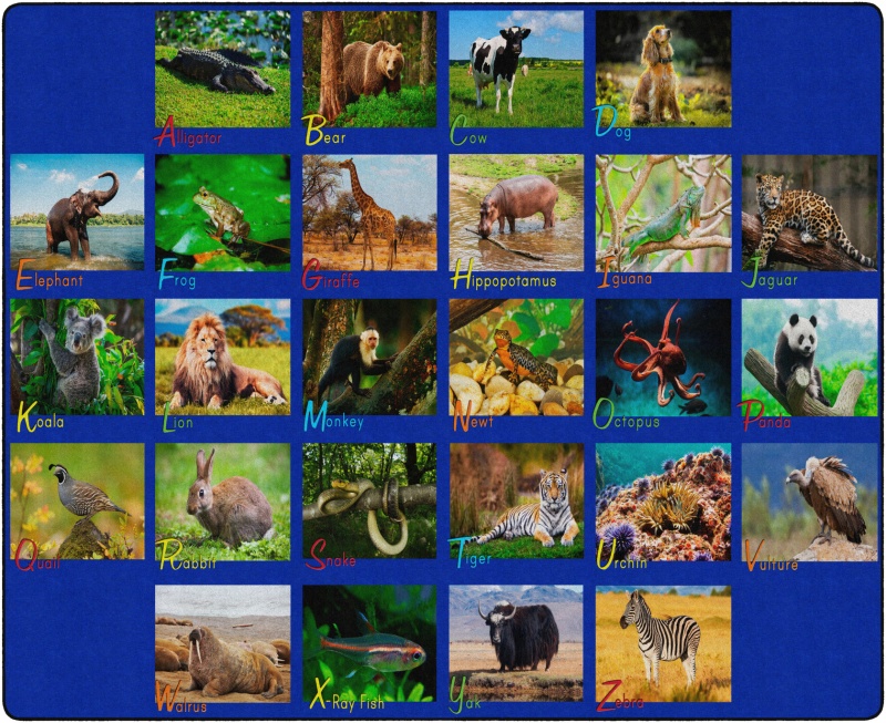 Alphabet Animals 10'6X13'2