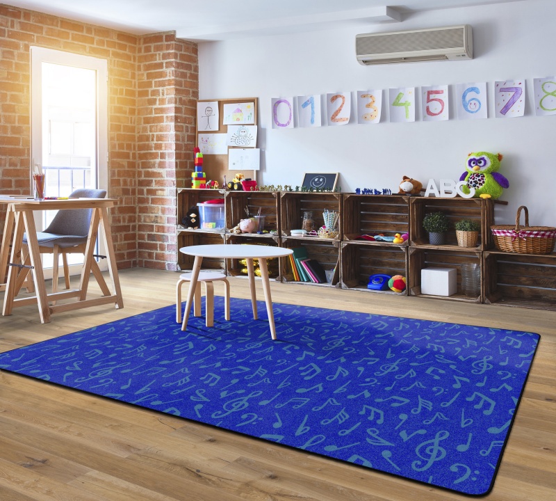 Music Note Fun 7'6" X12'