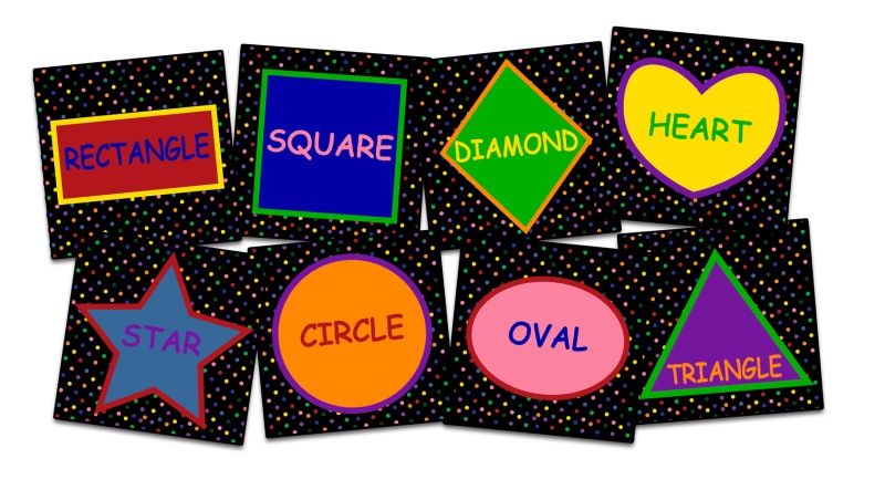 My Seating Shapes (Set Of 8) 15" X 15"