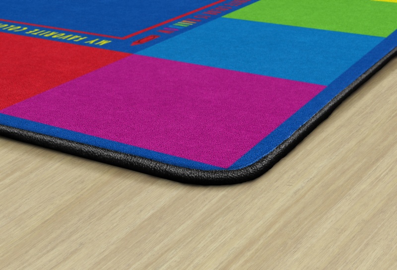 My Favorite Color Classroom Rug 6'X8'4