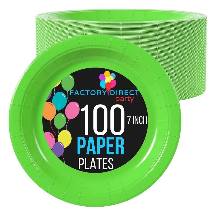 Paper Plates Party Pack 100 Ct