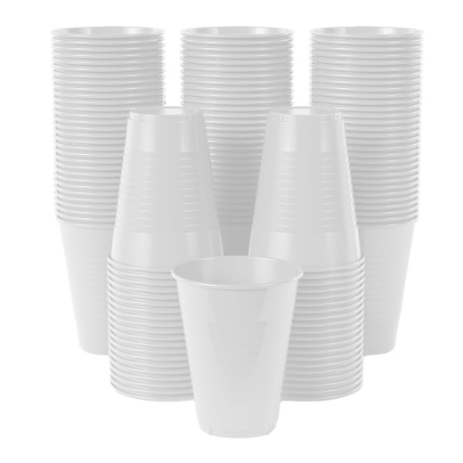 Factory Direct Party Store Buy White Plastic Cups Online - 16 Count, 12 Oz. - Factory Direct Party