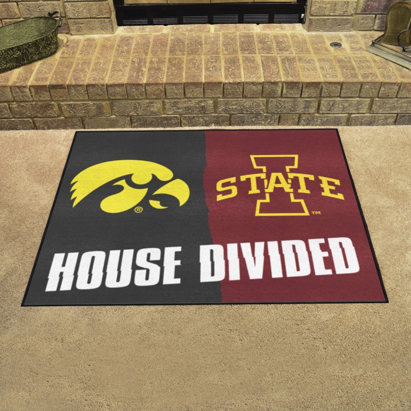 House Divided Iowa / Iowa State House Divided House Divided Mat