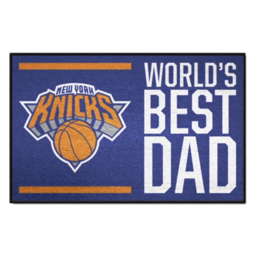 New York Knicks Starter Mat - World's Best Dad