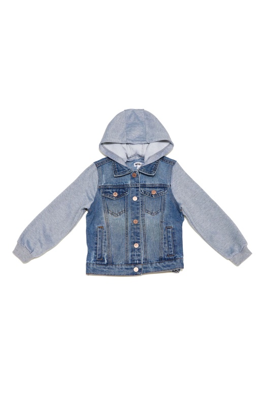 Brenda Toddler Denim Jacket - Light Wash