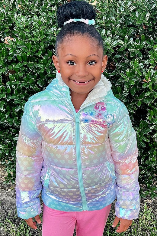 Mini Power Puff Girls Puffer Jacket - Multi Color