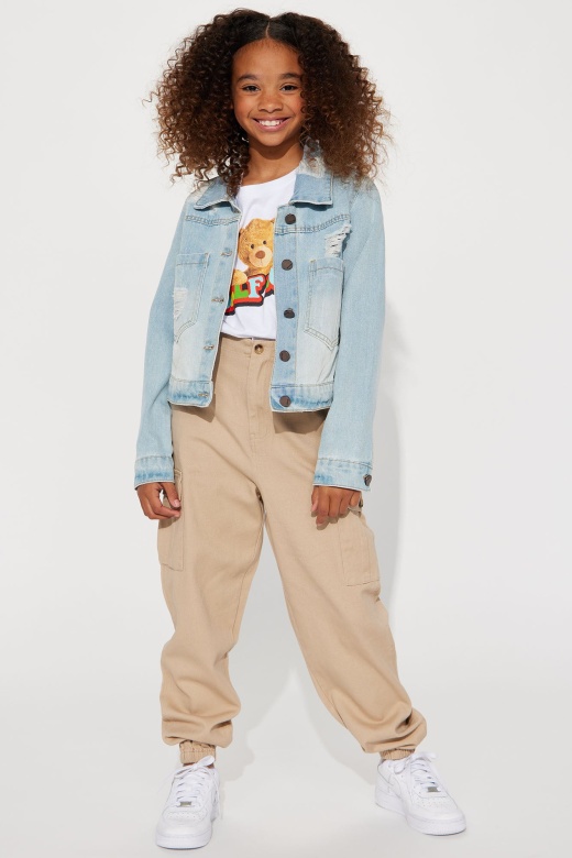 Mini Cadet Kim Cargo Pants - Taupe