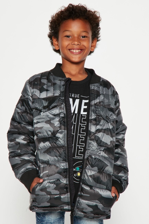 Mini Warrior Champ Puffer Jacket - Camouflage