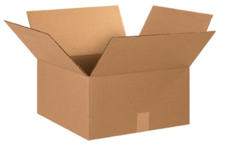 15" X 15" X 8" Corrugated Cardboard Shipping Boxes 25/Bundle