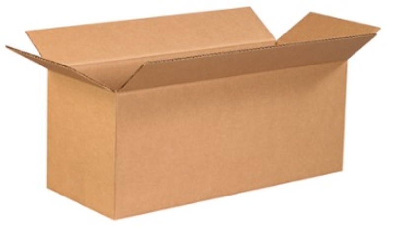 20" X 8" X 8" Long Corrugated Cardboard Shipping Boxes 25/Bundle