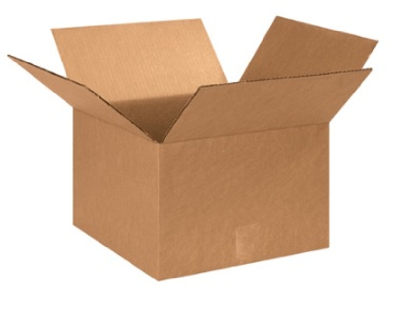 13" X 13" X 9" Corrugated Cardboard Shipping Boxes 25/Bundle