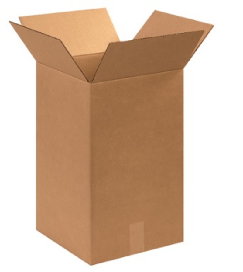 12" X 12" X 20" Corrugated Cardboard Shipping Boxes 25/Bundle