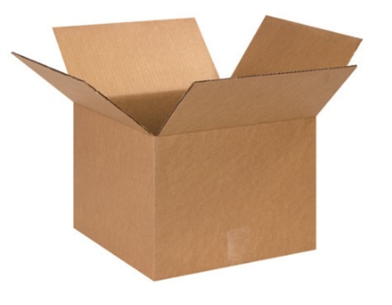 13" X 13" X 12" Corrugated Cardboard Shipping Boxes 25/Bundle