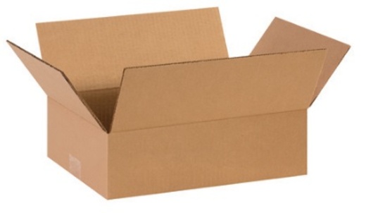 15" x 11" x 4" Corrugated Cardboard Shipping Boxes (25/Bundle)