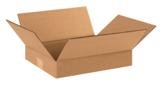 13" X 11" X 2" Flat Corrugated Cardboard Boxes