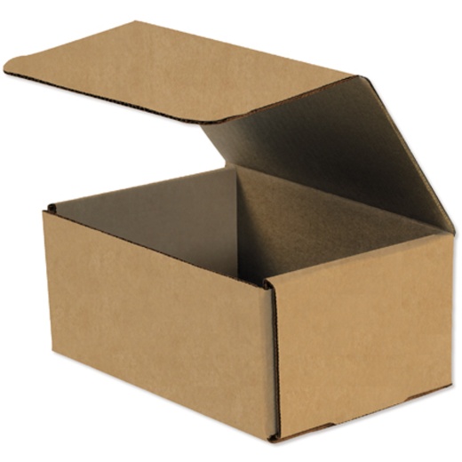 7" x 5" x 2" Kraft Corrugated Mailers - 50/Pack