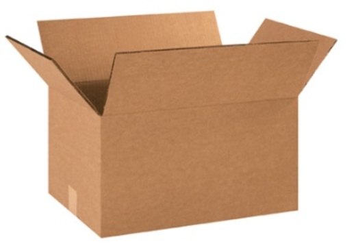 16" X 12" X 8" Double Wall Corrugated Cardboard Shipping Boxes