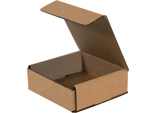 6" x 6" x 3" Kraft Corrugated Mailers - Buy Online Today!