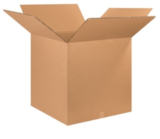 24" x 24" x 24" Heavy-Duty Doublewall Corrugated Cardboard Boxes