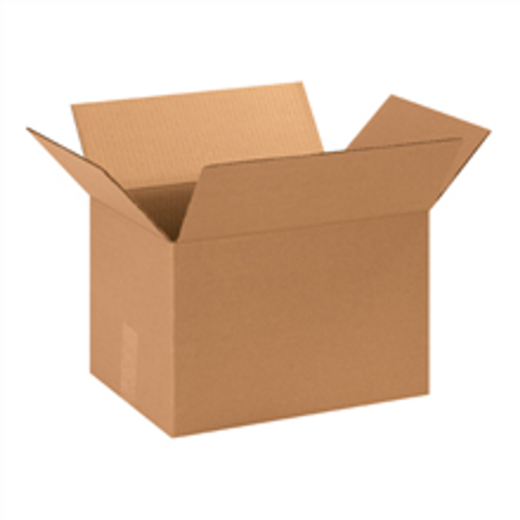 13 3/4" X 10 1/4" X 9 1/8" Corrugated Cardboard Shipping Boxes