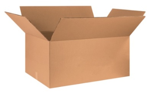 36" x 18" x 18" Double Wall Corrugated Cardboard Shipping Boxes
