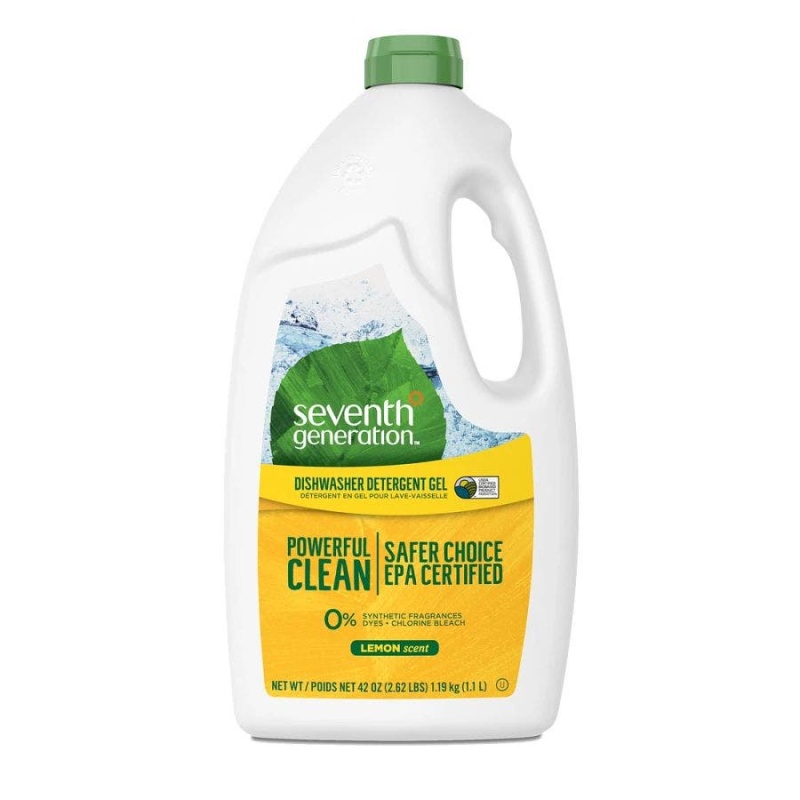 Seventh Generation Lemon Dishwasher Detergent Gel 42 Oz