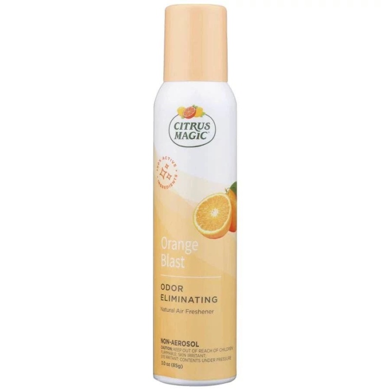 Citrus Magic Orange Blast Natural Odor Eliminating Air Freshener Spray 3 Fl. Oz