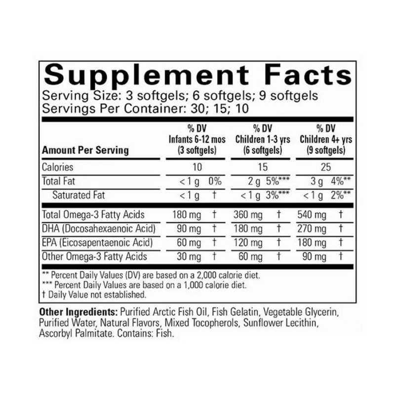 Childlife Essentials Pure DHA 90 Chewable Soft Gels