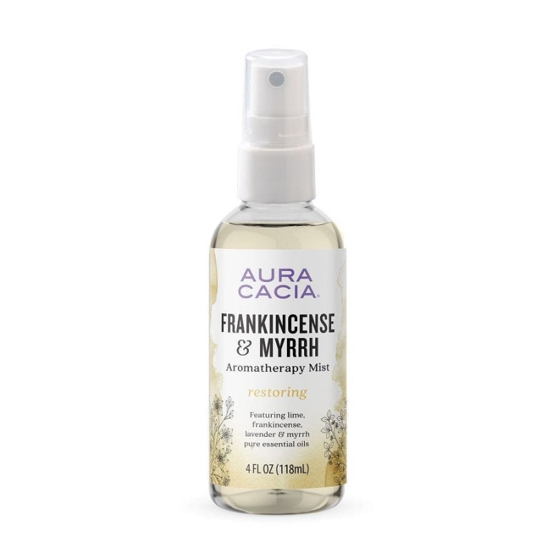 Aura Cacia Frankincense & Myrrh Mist 4 Fl Oz