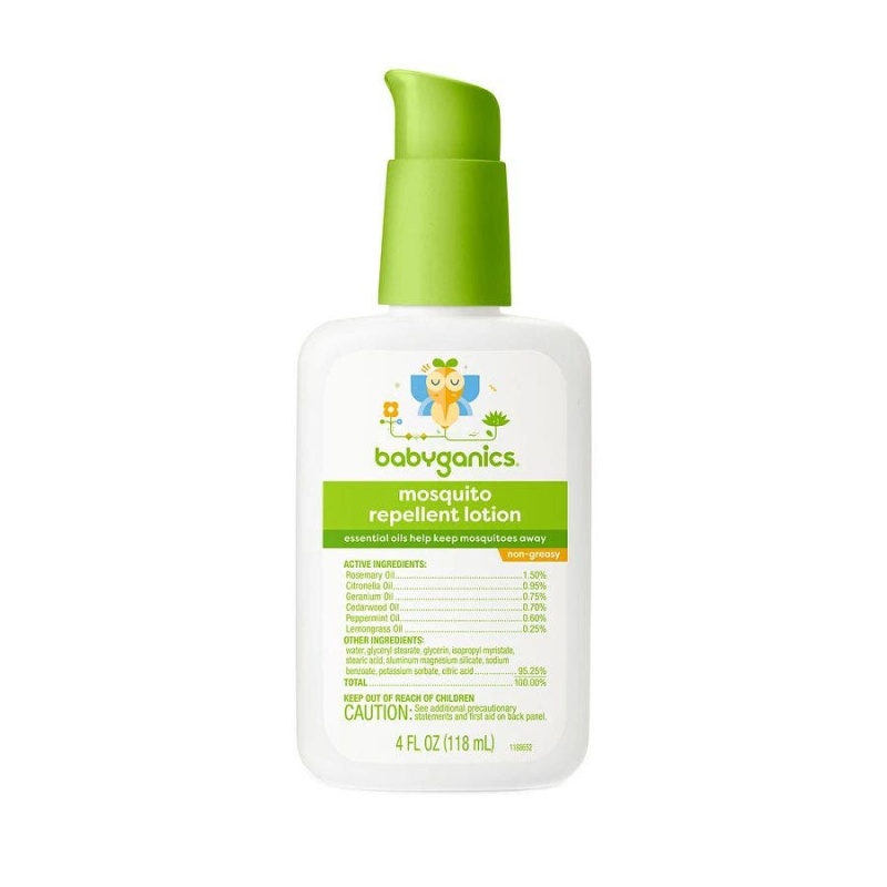 Babyganics Fragrance-Free Baby Mosquito Repellent Lotion - 4 Fl. Oz