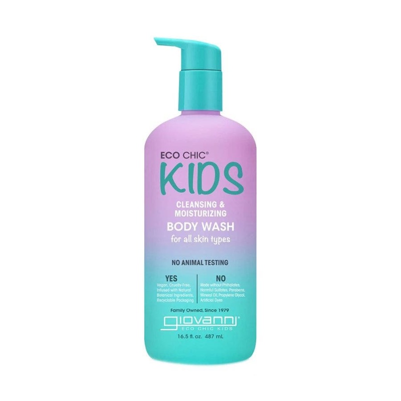 Giovanni Eco Chic Kids Cleansing & Moisturizing Body Wash 16.5 Fl. Oz
