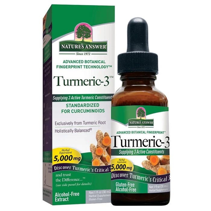 Nature's Answer Turmeric-3 Herbal Extract 1 Fl. Oz