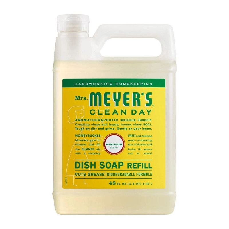 Mrs. Meyer's Clean Day Honeysuckle Dish Soap Refill 48 Fl. Oz
