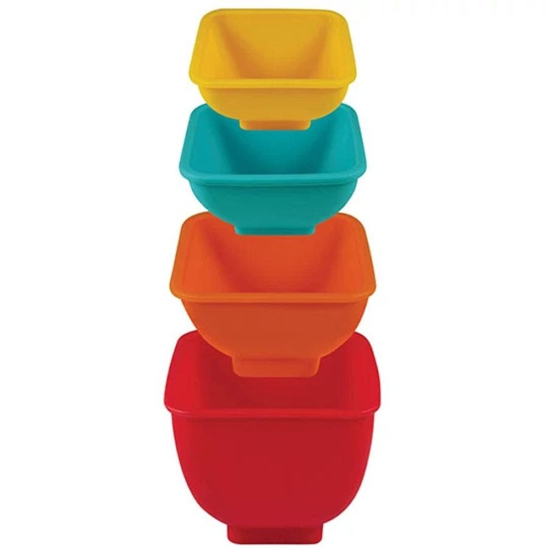 Mrs. Anderson Silicone Flex & Pour Measuring Cups Set Of 4