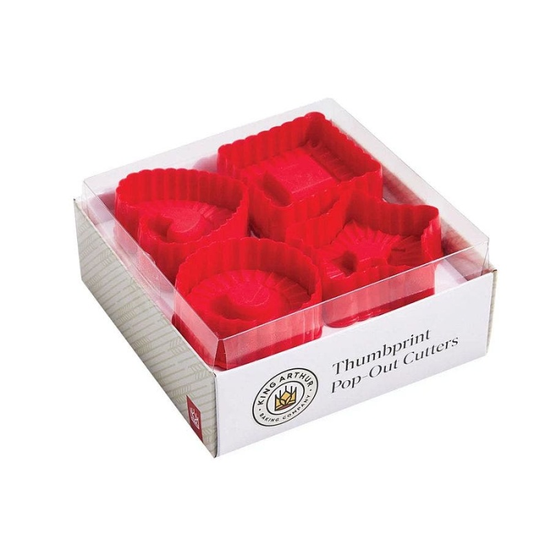 King Arthur Baking Company Thumbprint Cookie Cutters Set Of 4