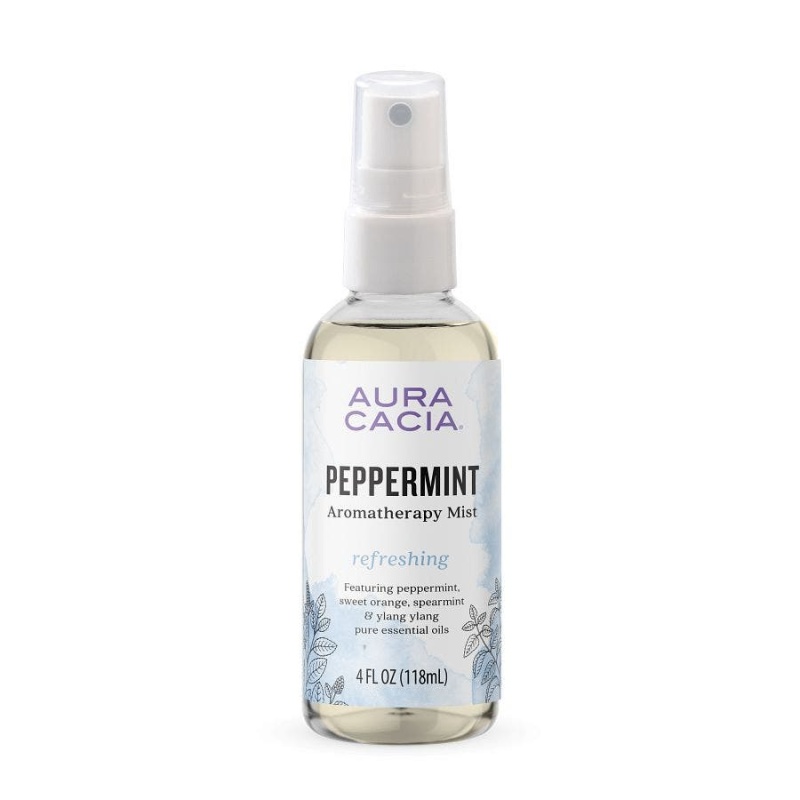 Aura Cacia Peppermint Aromatherapy Mist 4 Fl. Oz