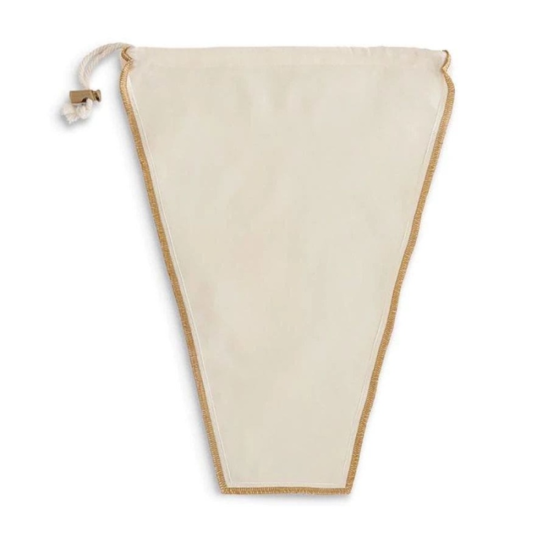 Harold Import Hic 100% Natural Cotton Oat Milk Bag 14" X 10.5"
