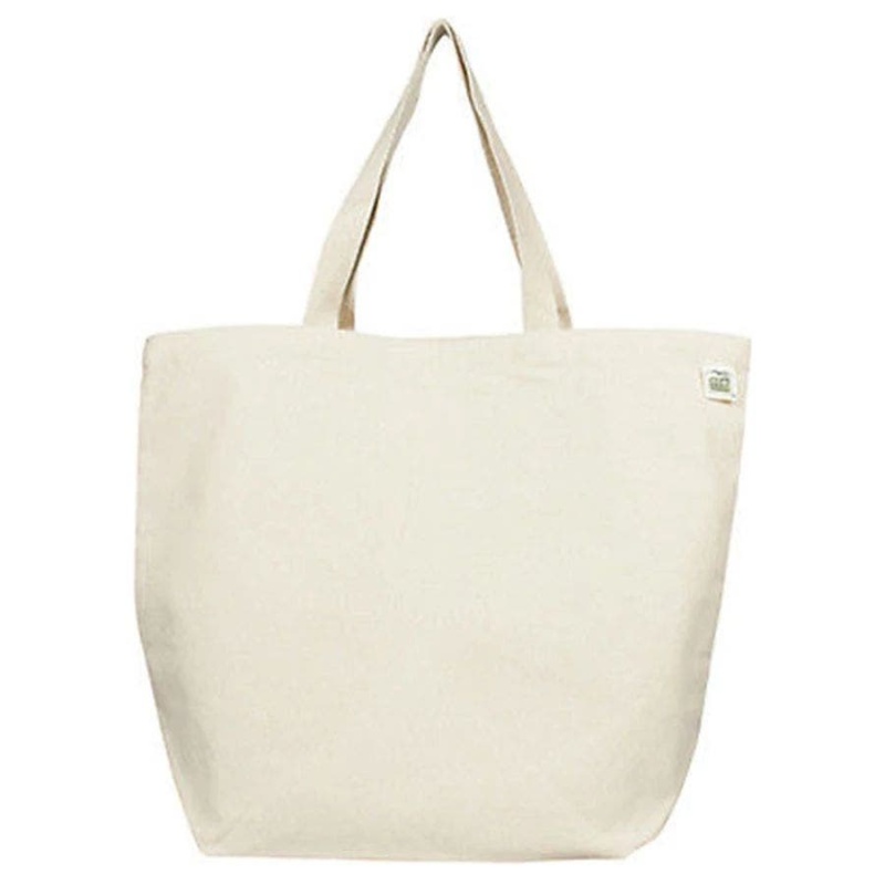 Ecobags Recycled Canvas Mid-Weight Shopping Tote