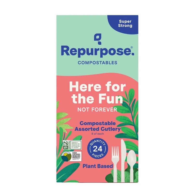Repurpose Compostable Assorted Cutlery 24 Count