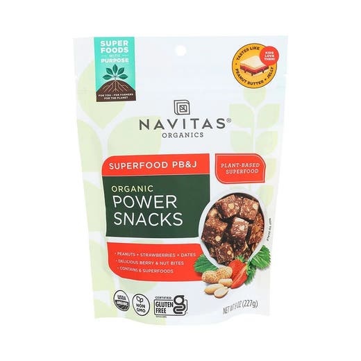 Navitas Peanut Butter And Jelly Power Snacks 8 Oz