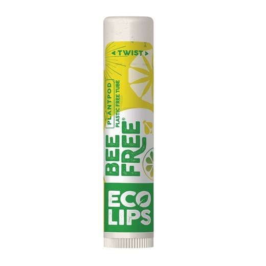 Eco Lips Lemon Lime Plant Pod Vegan Bee Free Lip Balm 0.15 Oz