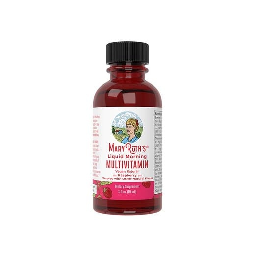 Maryruth's Raspberry Liquid Morning Multivitamin 1 Fl. Oz