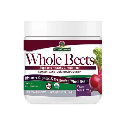 Nature's Answer Fermented & Organic Whole Beets Powder 6.34 Oz