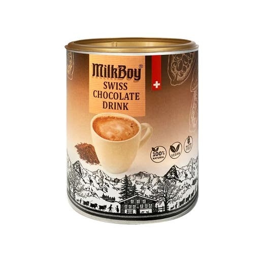 Milkboy Hot Cocoa Tub 12 Oz - Decadent Swiss Chocolate Drink Mix