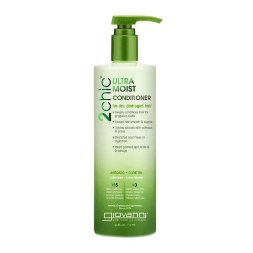 Giovanni 2Chic Ultra-Moist Conditioner 24 Fl. Oz - Deep Hydration for Dry Hair