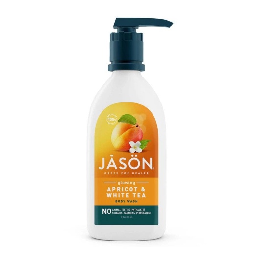 Jason Glowing Apricot And White Tea Body Wash - Nourish Your Skin Naturally
