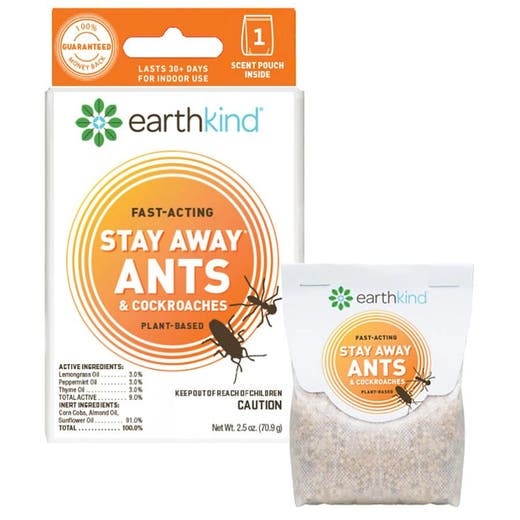 Earth Kind Stay Away Ants & Cockroaches 2.5 Oz - Natural Pest Control Solution