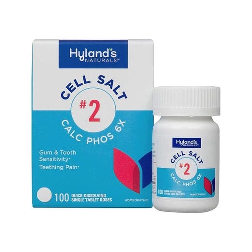 Hyland's Naturals Cell Salt #2 Calc Phos 6X Tablets | 100 Count