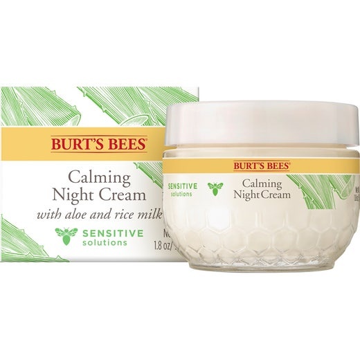 Burt's Bees Sensitive Solutions Calming Night Cream 1.8 Oz